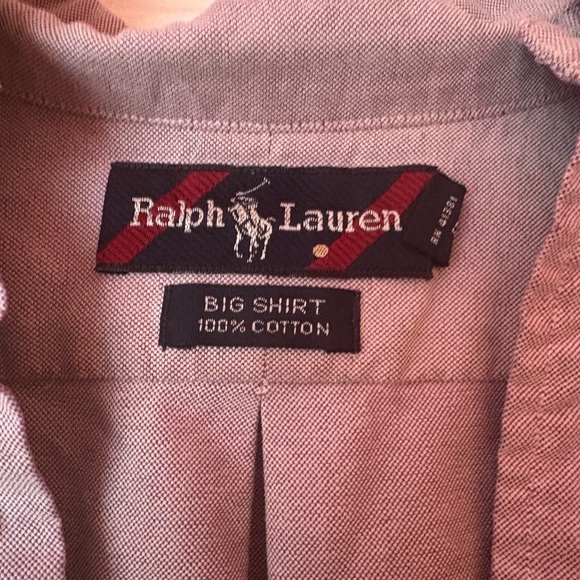 Ralph Lauren Men's Lavender Button Down Shirt - Picture 2 of 5